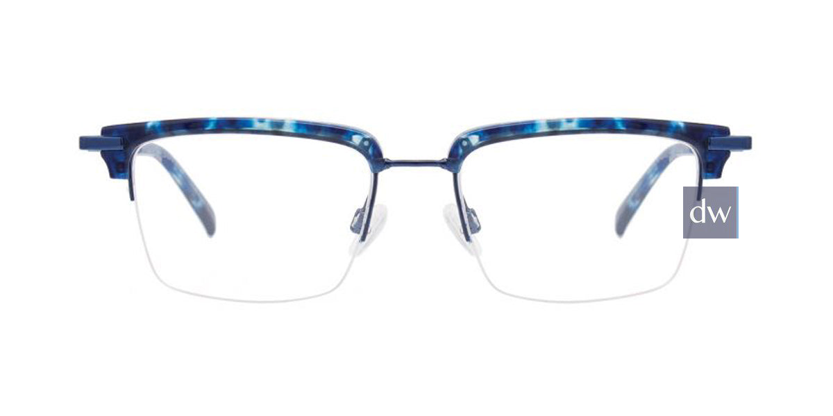 Demi Blue & Dark Blue Clip & Twist CT260 Eyeglasses.