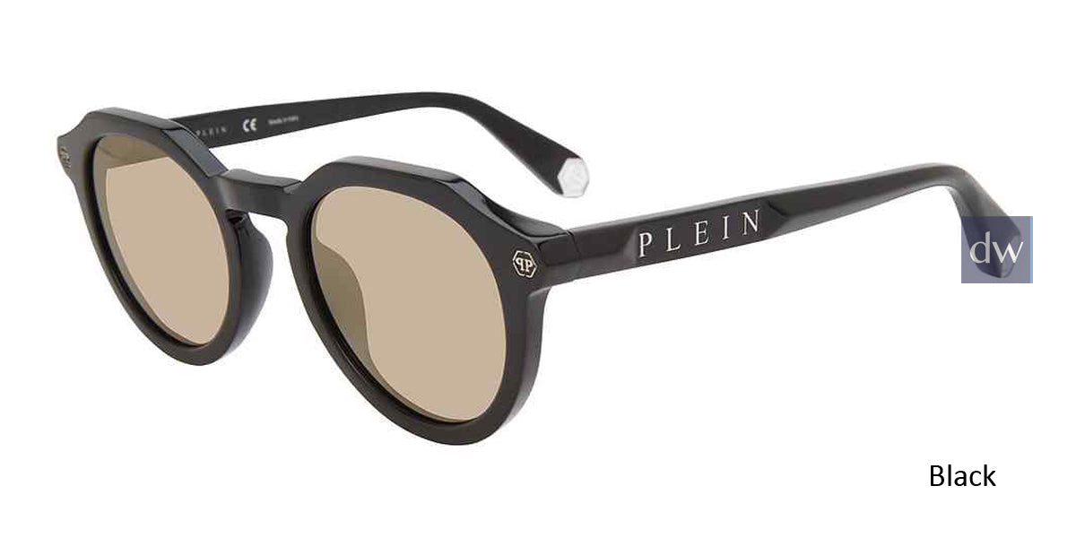 Black Philipp Plein SPP002 Sunglasses.
