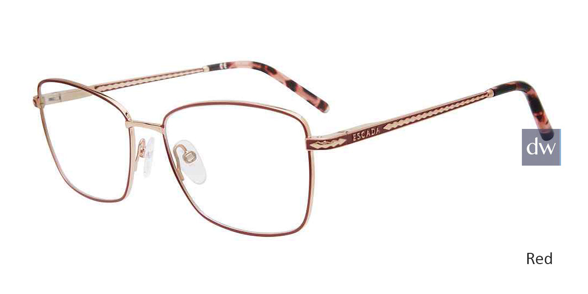 Red Escada VESC86 Eyeglasses
