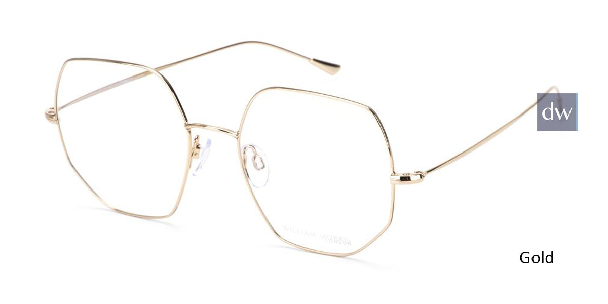Gold William Morris London WM50168 Eyeglasses.