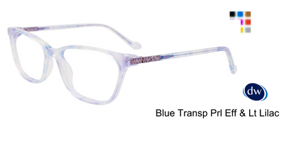 Blue Transp Prl Eff  Lt Lilac