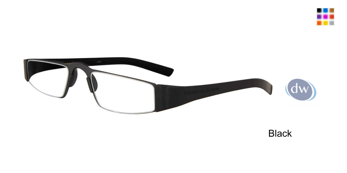 PORSCHE DESIGN P8801 Eyeglasses Black