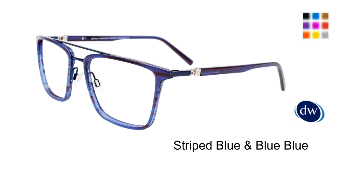 Striped Blue  Blue Blue