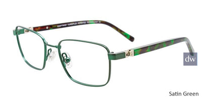 Satin Green EasyTwist ET9002 Eyeglasses