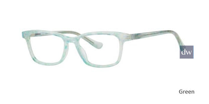 Green Kensie Girls RX Rainbow Eyeglasses.
