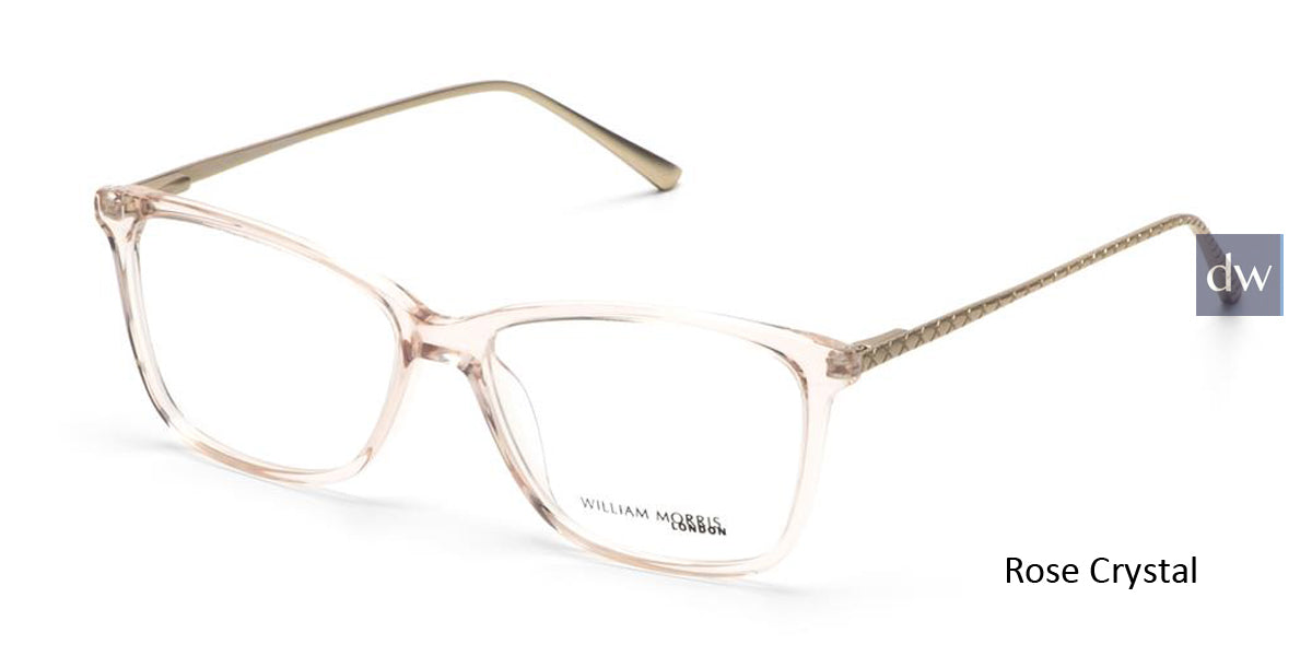 Rose Crystal William Morris London WM50186 Eyeglasses.
