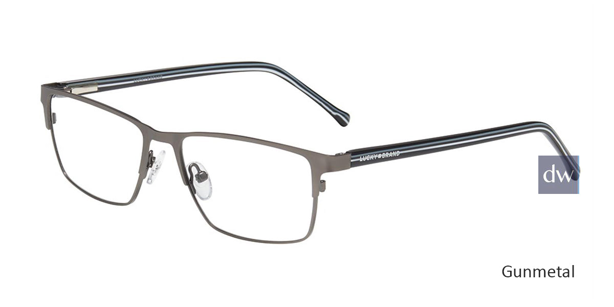 Gunmetal Lucky Brand VLBD316 Eyeglasses