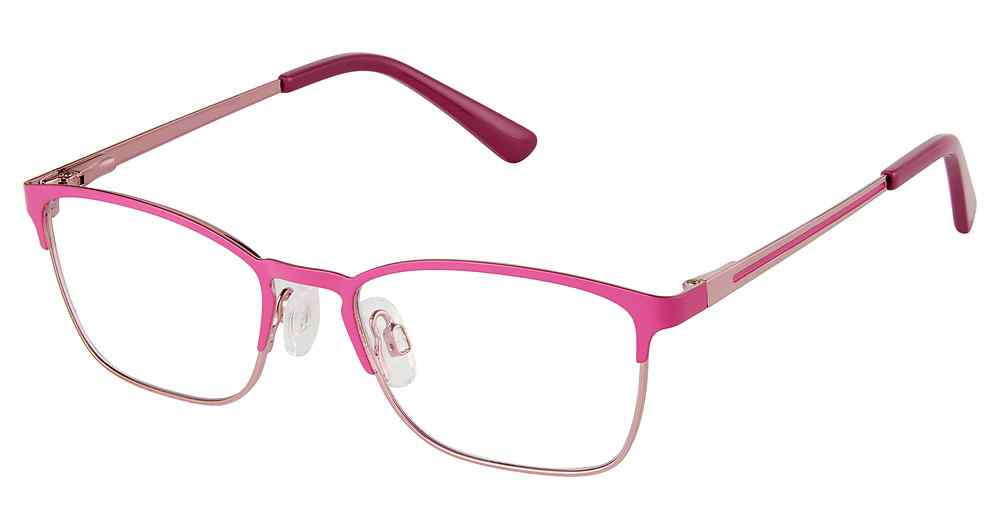 MAGENTA-LAVENDER SUPERFLEX-KIDS SFK-273 Eyeglasses