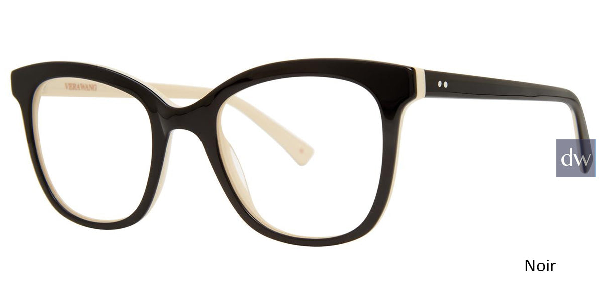 Noir Vera Wang V584 Eyeglasses.