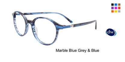 Marble Blue Grey Blue