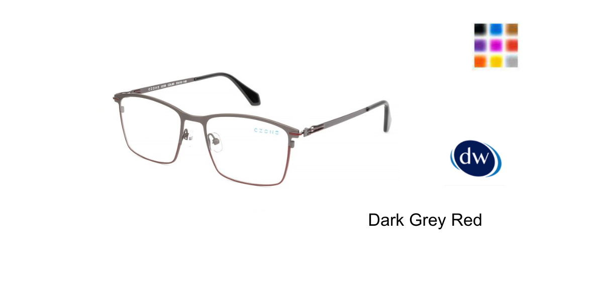 Dark Grey /Red