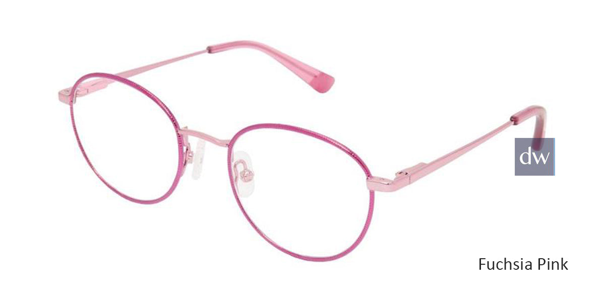 Fuchsia Pink Superflex Kids SFK-238 Eyeglasses.