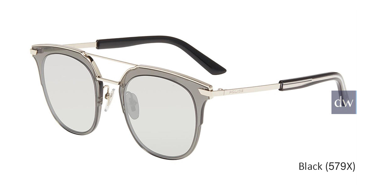 Black(579X) Police SPL584 Sunglasses.