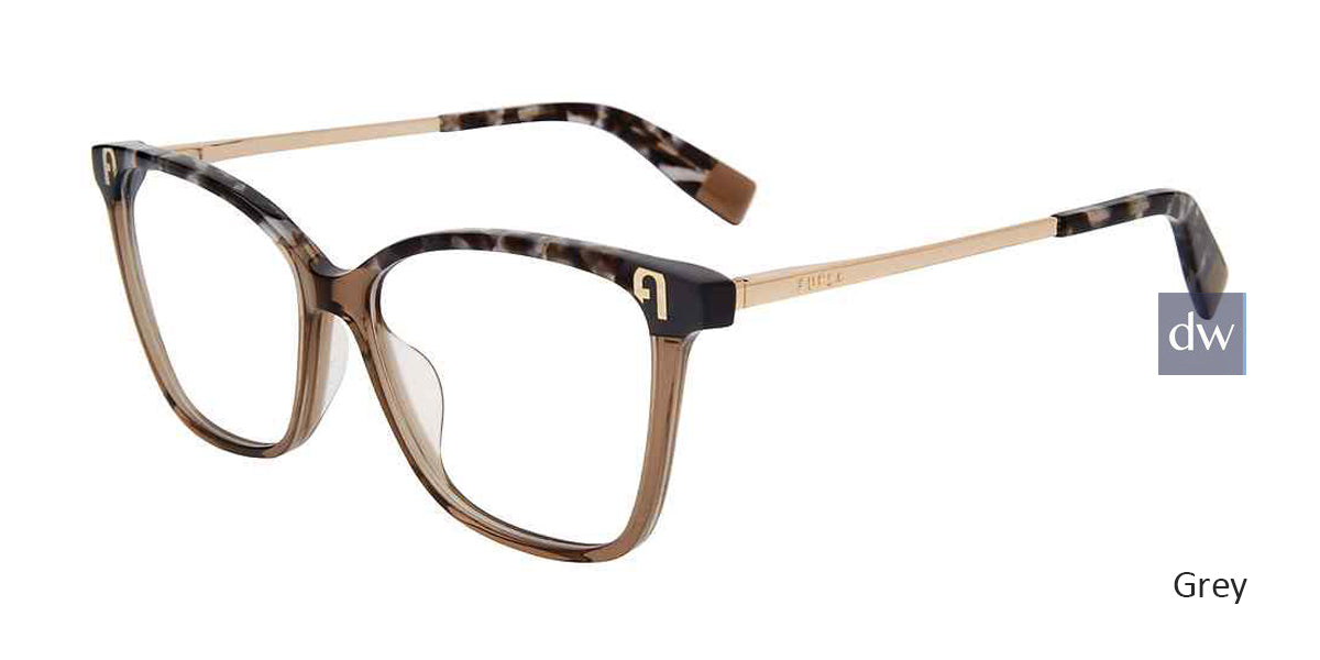 Grey Furla VFU543 Eyeglasses