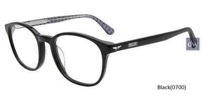Black (0700) Police VPLD04 Eyeglasses.