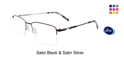 Satin Black Satin Silver
