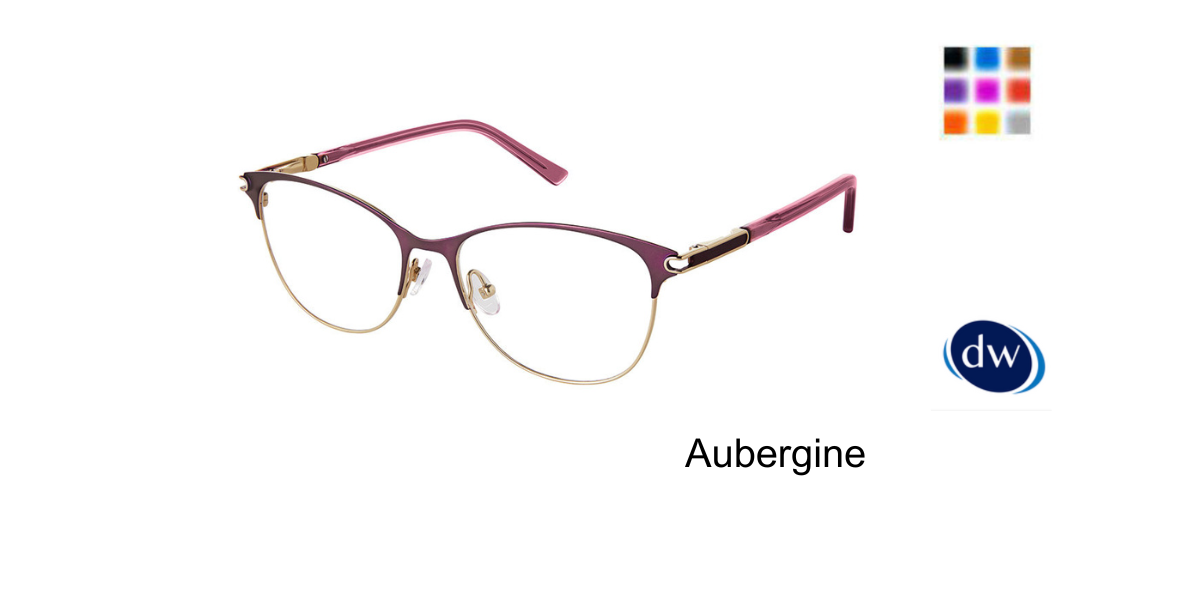 Aubergine Lily Gold