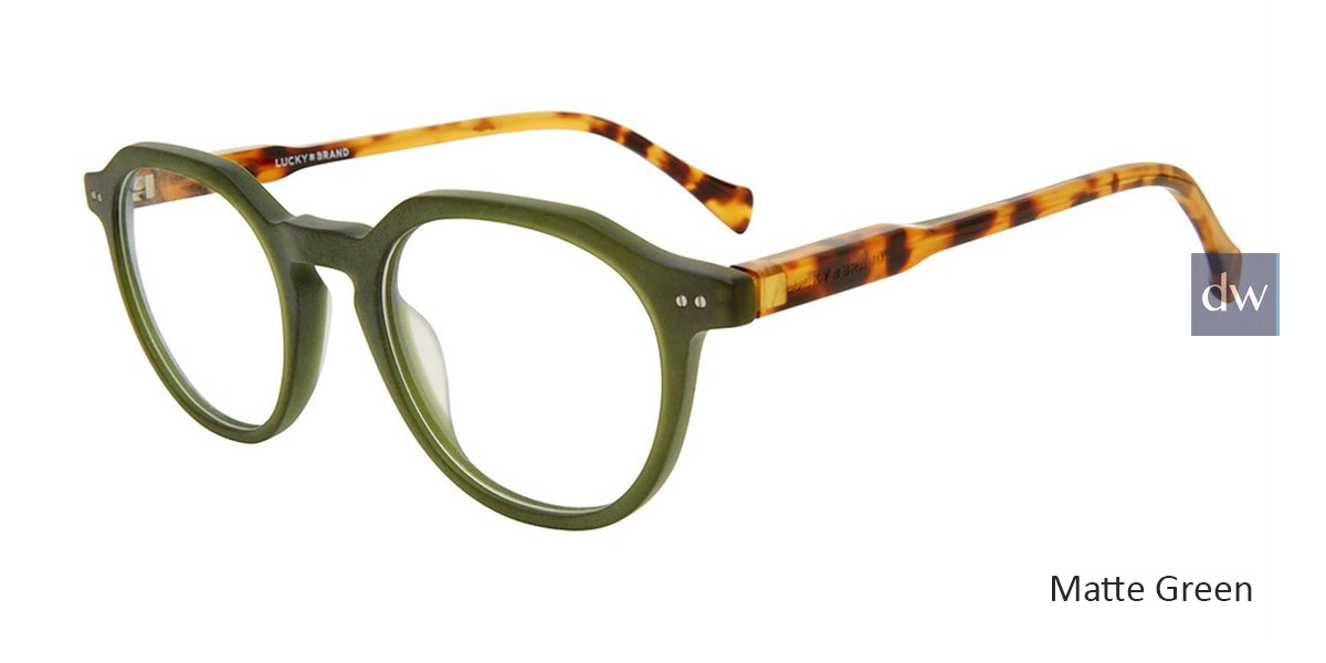 Matte Green Lucky Brand VLBD422 Eyeglasses