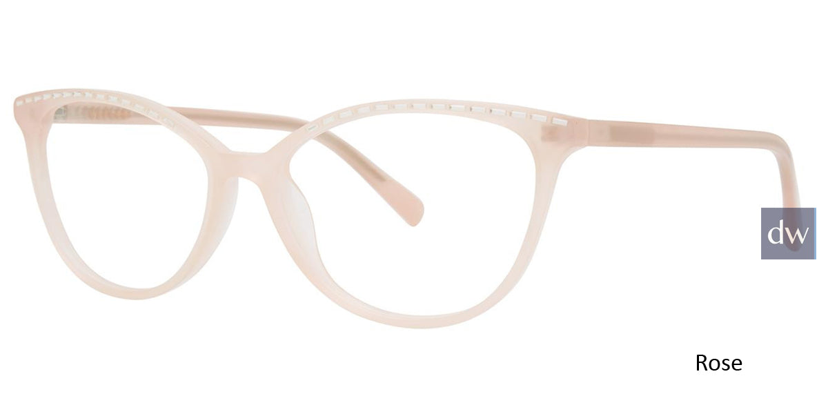 Rose Vera Wang Lilah Eyeglasses.