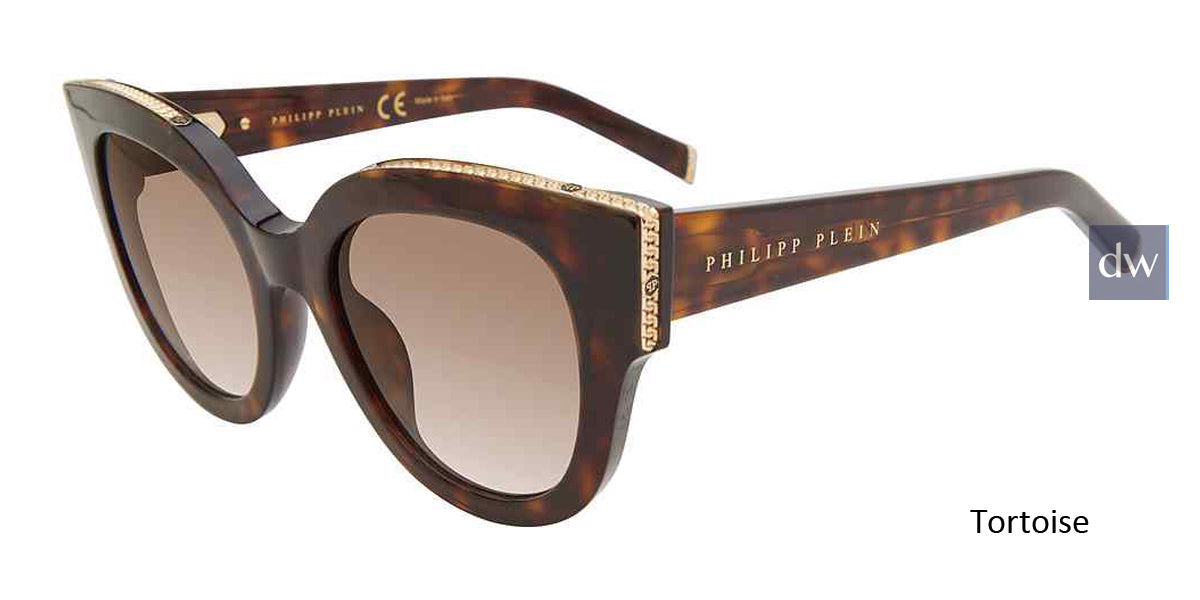 Tortoise Philipp Plein SPP026S Sunglasses.