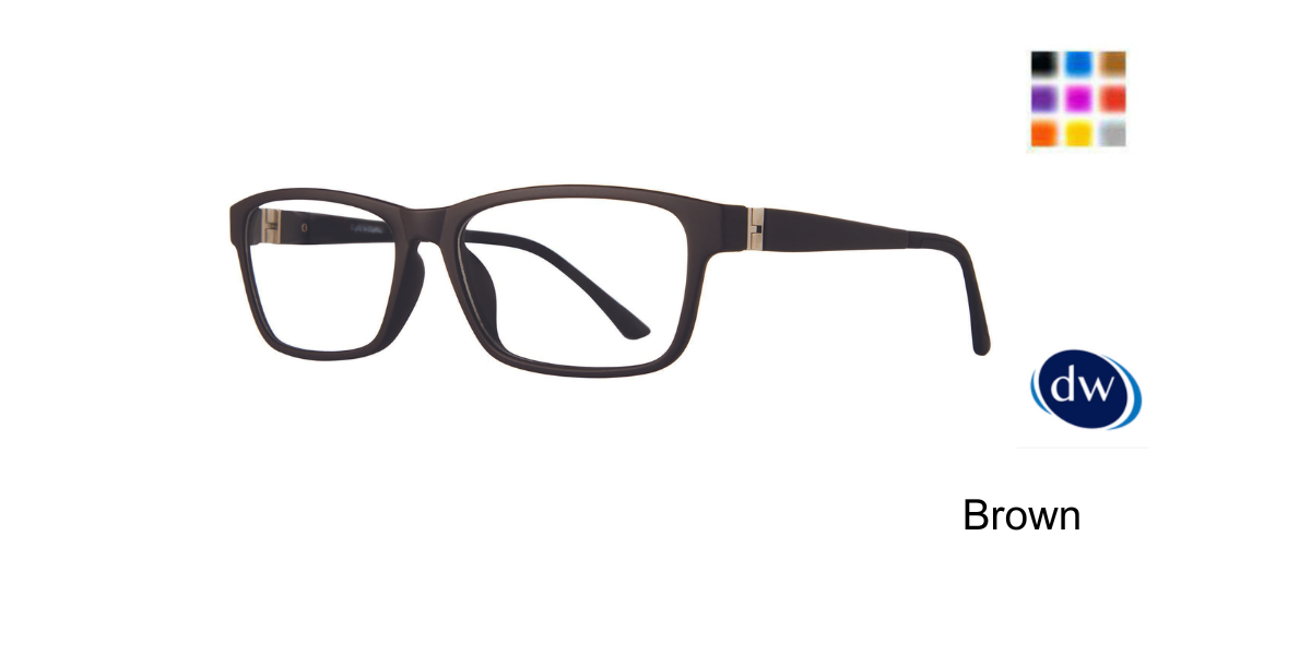 Brown Eight to Eighty Socrates Eyeglasses
