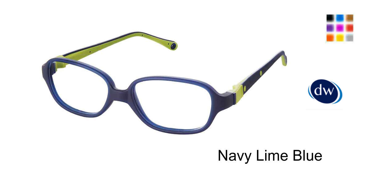 Navy Lime Blue
