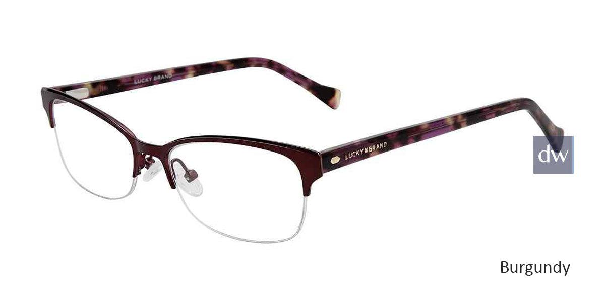 Burgundy Lucky Brand VLBD126 Eyeglasses