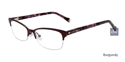 Burgundy Lucky Brand VLBD126 Eyeglasses