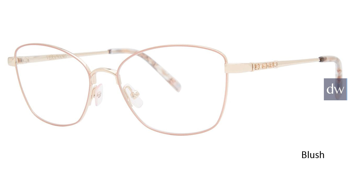 Blush Vera Wang Erika Eyeglasses.