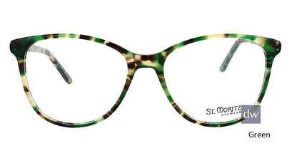 Green ST. Moritz KARI Eyeglasses