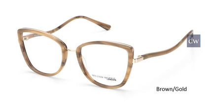 Brown/Gold William Morris London WM50164 Eyeglasses.