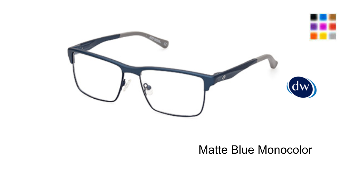 Matte Blue Monocolor