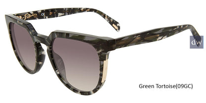 Green Tortoise (09GC) Police SPLD34 Sunglasses.