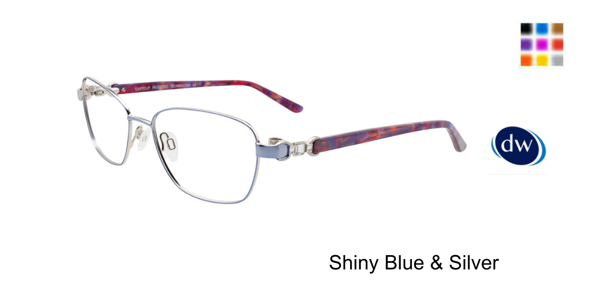 Shiny Blue Silver