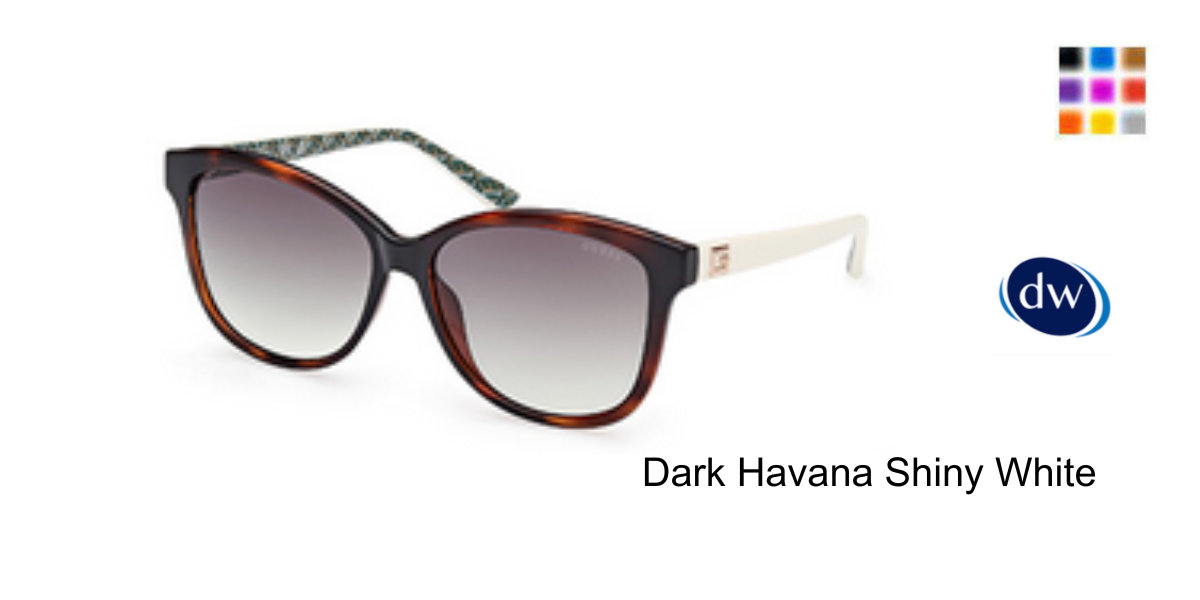 Dark Havana Shiny White