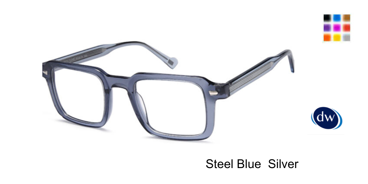 Steel Blue  Silver