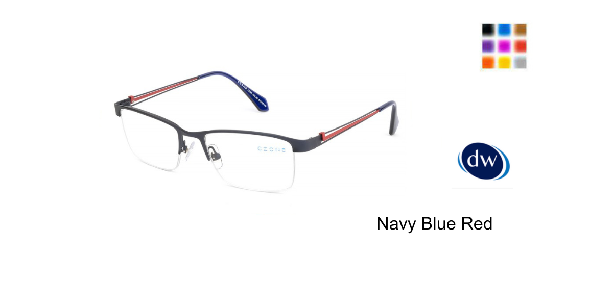 Navy Blue Red