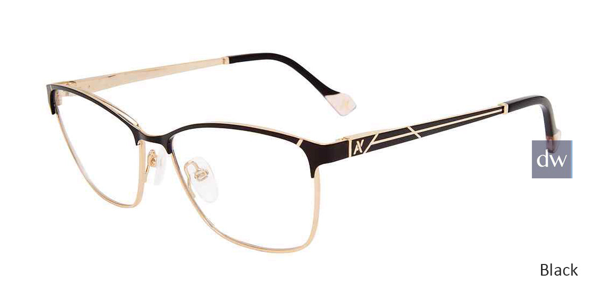 Black Yalea VYA004 Eyeglasses