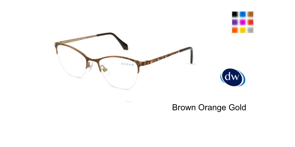 Brown Orange Gold