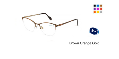 Brown Orange Gold