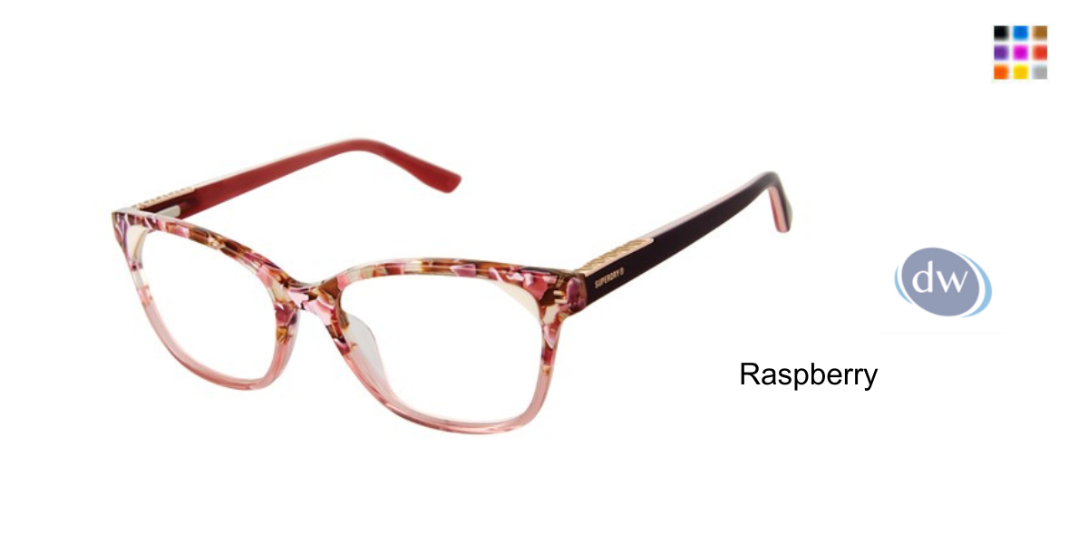 SUPERDRY SDOW003T Eyeglasses Raspberry