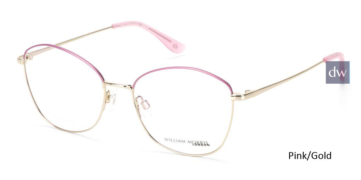 Pink/Gold William Morris London WM50172 Eyeglasses.