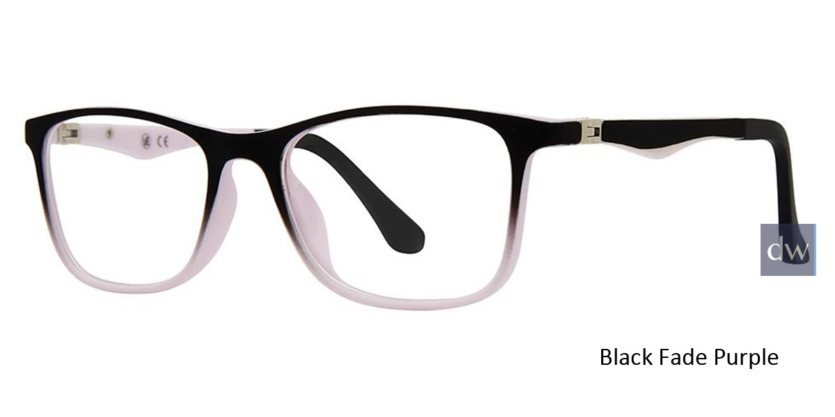 Black Fade Purple Vivid Metro 49 Eyeglasses.