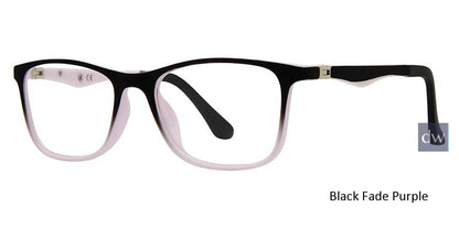 Black Fade Purple Vivid Metro 49 Eyeglasses.