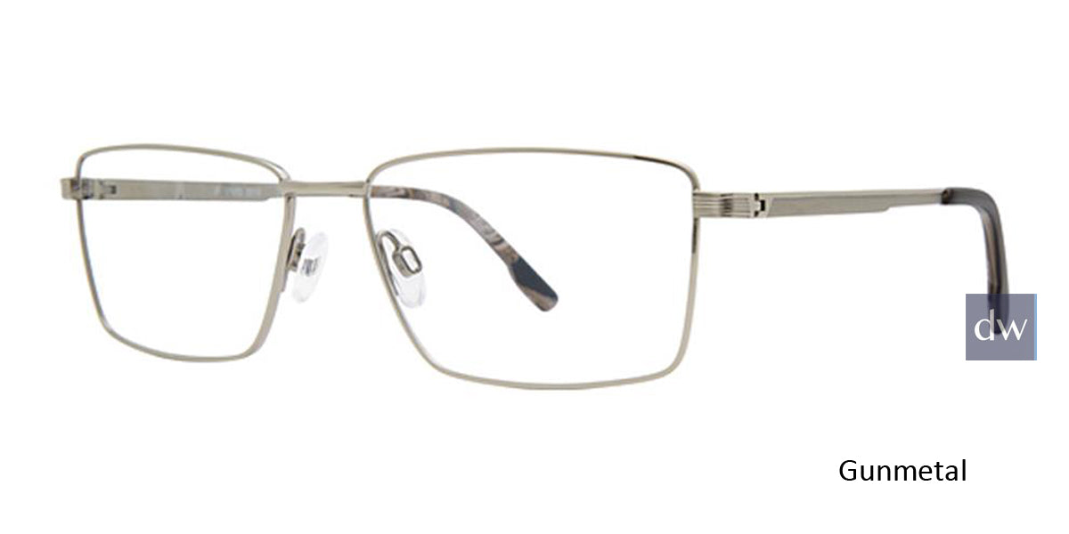 Gunmetal Vivid Collection Vivid 3019 Eyeglasses.