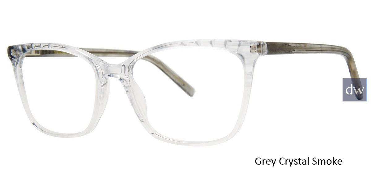 Grey Crystal Smoke Vera Wang V582 Eyeglasses.