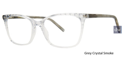 Grey Crystal Smoke Vera Wang V582 Eyeglasses.
