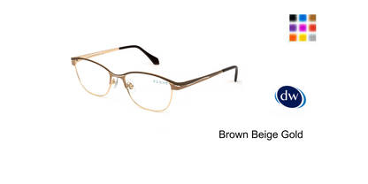 Brown Beige Gold