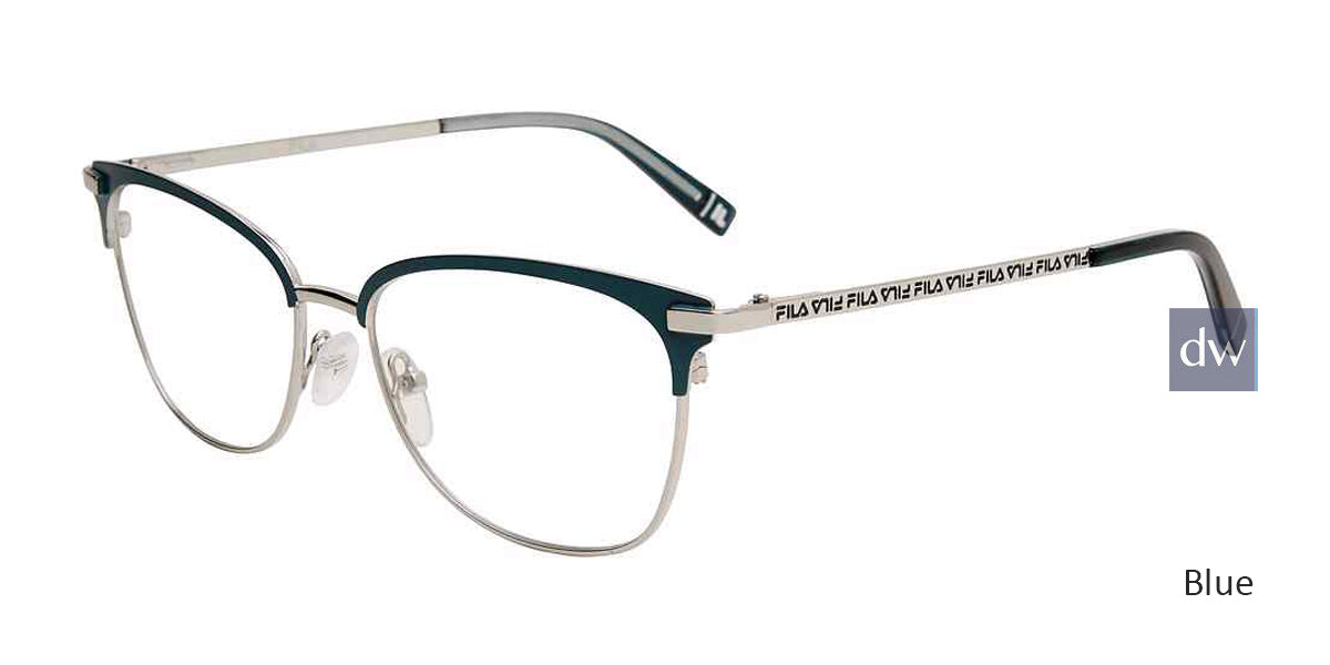 Blue Fila VFI265 Eyeglasses