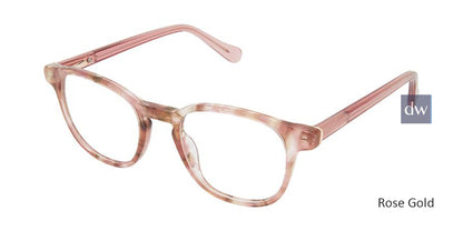 Rose Gold Superflex Kids SFK-249 Eyeglasses